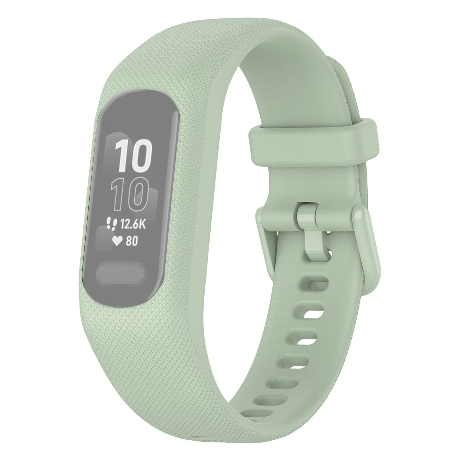 For Garmin Vivosmart 5 Anti-scratch Silicone Watch Band with Case Protector Wrist Strap For Garmin Vivosmart 5 Anti-scratch Silicone Watch Band with Case Protector Wrist Strap